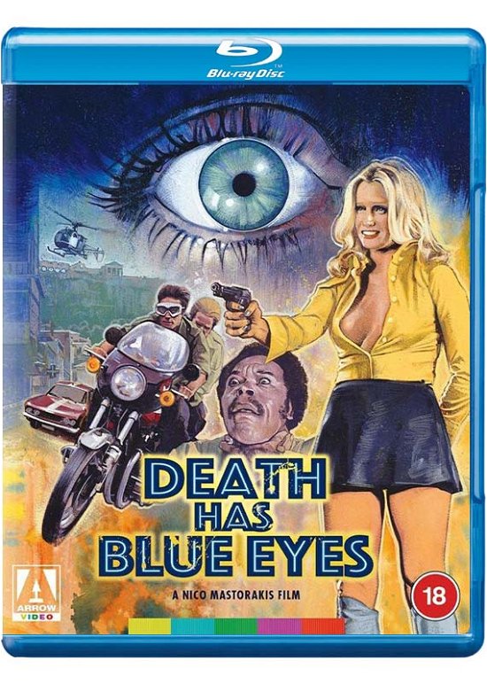 Cover for Death Has Blue Eyes BD (Blu-ray) (2021)