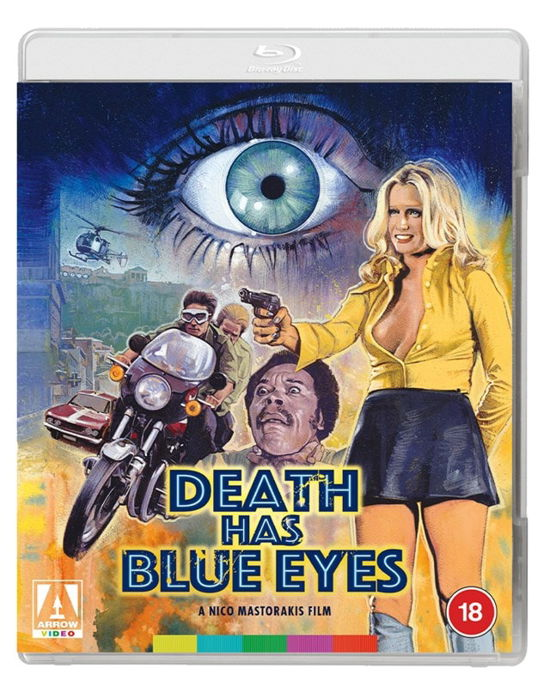 Cover for Death Has Blue Eyes BD (Blu-ray) (2021)