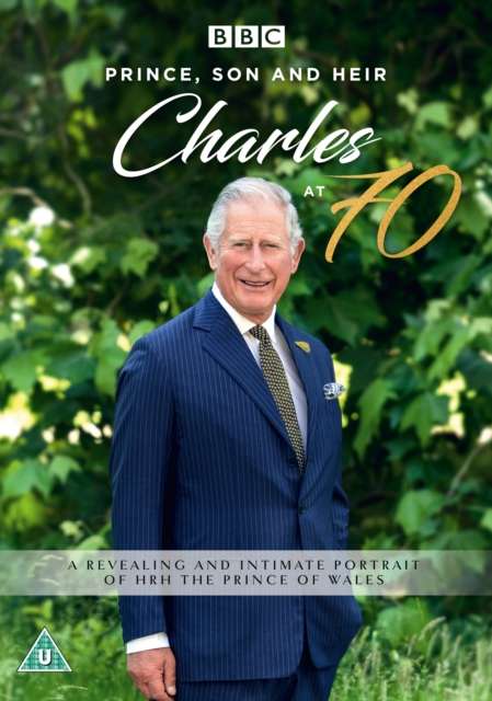 Cover for Prince Son and Heir  Charles at 70 · Prince, Son And Heir - Charles At 70 (DVD) (2018)