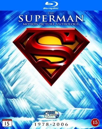 The Superman Motion Picture Anthology 1978-2006 - Superman - Filmes -  - 5051895252833 - 21 de março de 2016