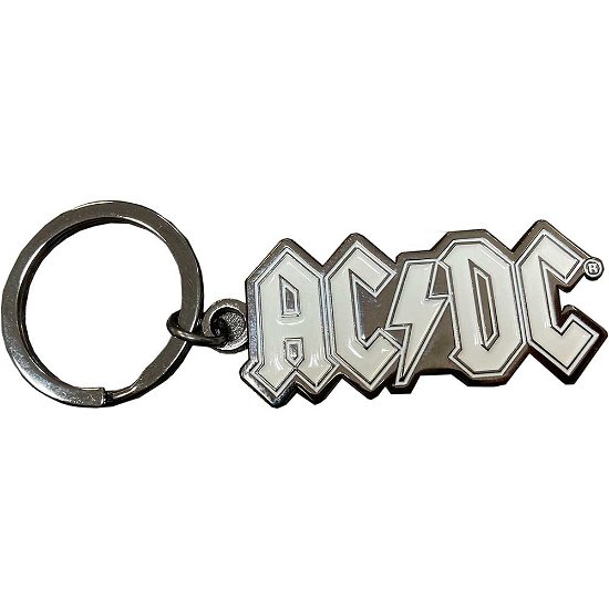 AC/DC Keychain: Logo Mono - AC/DC - Merchandise -  - 5056737227833 - 