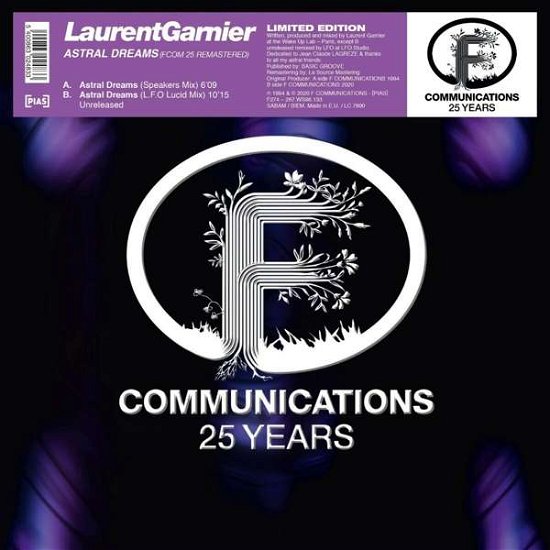 Astral Dreams Fcom 25 - Laurent Garnier - Music - F COMMUNICATIONS - 5400863024833 - October 9, 2020
