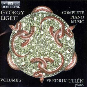 Ligeticomplete Piano Music Vol 2 - Fredrik Ullen - Música - BIS - 7318590009833 - 7 de dezembro de 1998