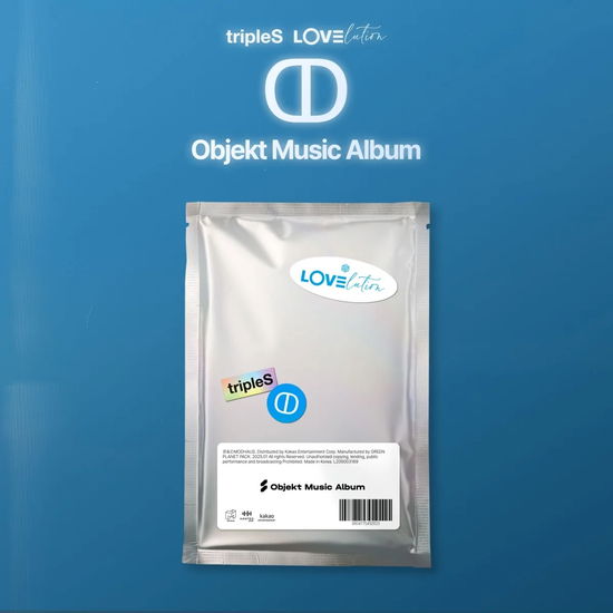 Cover for TRIPLES · Lovelution &lt;muhan&gt; (Kod cyfrowy + gadżety) [Objekt Music edition] (2025)