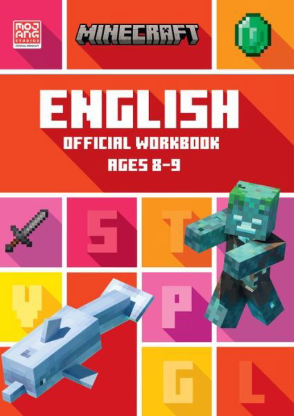 Cover for Collins KS2 · Minecraft English Ages 8-9: Official Workbook - Minecraft Education (Pocketbok) (2021)