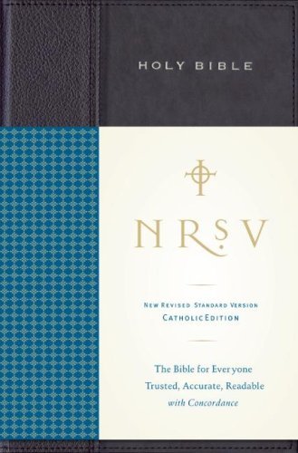 Cover for Nccc · NRSV, Standard Catholic Edition Bible, Anglicized, Hardcover, Navy / Blue: The Bible for Everyone: Trusted, Accurate, Readable (Hardcover bog) [Catholic edition] (2008)