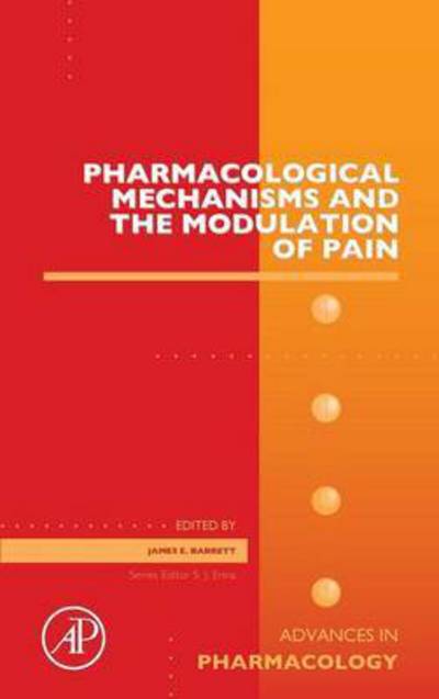 Cover for Barrett · Pharmacological Mechanisms and the Modulation of Pain (Hardcover Book) (2016)