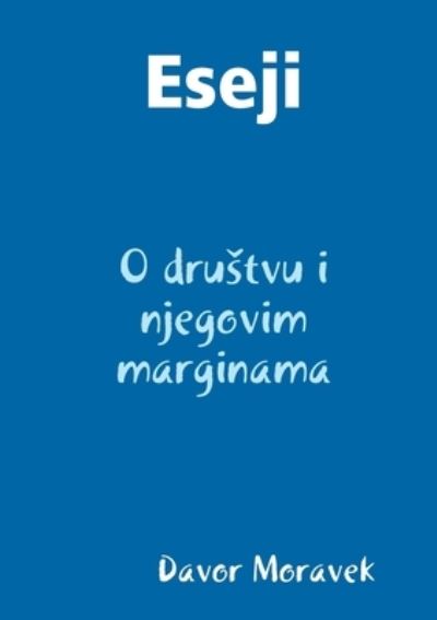 Cover for Davor Moravek · Eseji (Book) (2019)