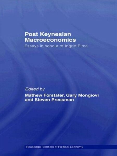 Cover for Forstater Mathew · Post-Keynesian Macroeconomics: Essays in Honour of Ingrid Rima - Routledge Frontiers of Political Economy (Paperback Book) (2009)