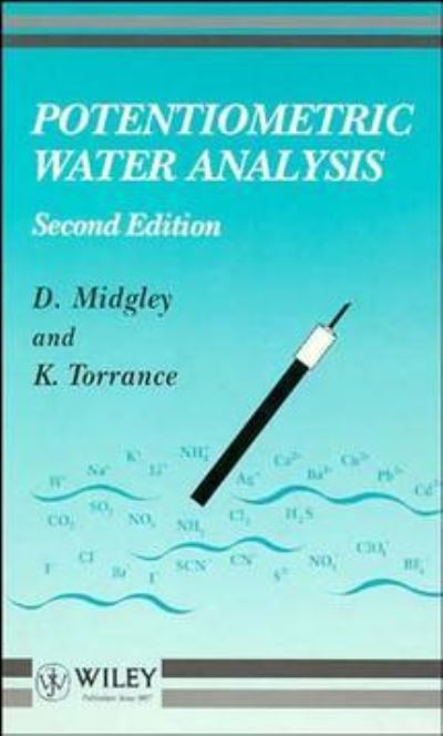 Cover for Midgley, Derek (National Power plc, UK) · Potentiometric Water Analysis (Hardcover Book) (1991)