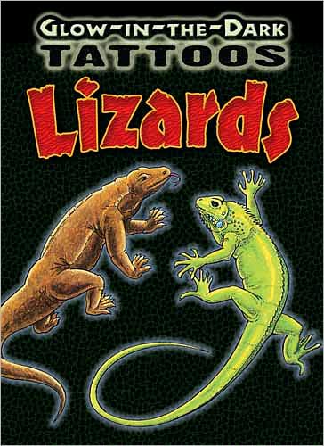 Cover for Christy Shaffer · Glow-In-The-Dark Tattoos: Lizards - Little Activity Books (Paperback Book) (2009)