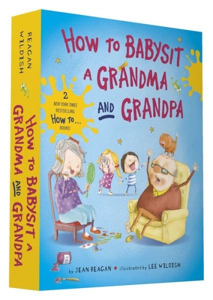 Cover for Jean Reagan · How to Babysit a Grandma and Grandpa Board Book Boxed Set - How To Series (Bok) (2021)