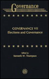 Cover for Kenneth W. Thompson · New Sights on Governance VII: Elections and Governance (Hardcover Book) (1996)