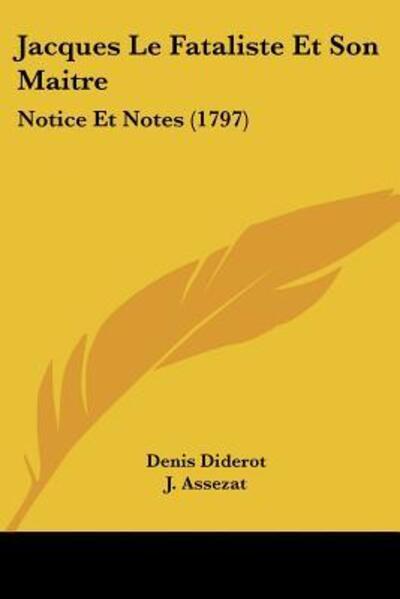 Cover for Denis Diderot · Jacques Le Fataliste Et Son Maitre (Paperback Book) (2009)