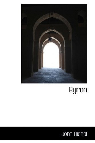 Cover for John Nichol · Byron (Taschenbuch) (2009)