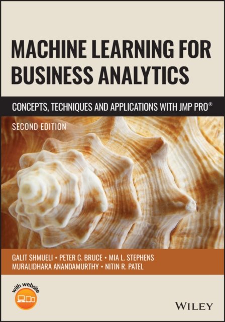 Cover for Shmueli, Galit (University of Maryland, College Park) · Machine Learning for Business Analytics: Concepts, Techniques and Applications with JMP Pro (Hardcover bog) (2023)
