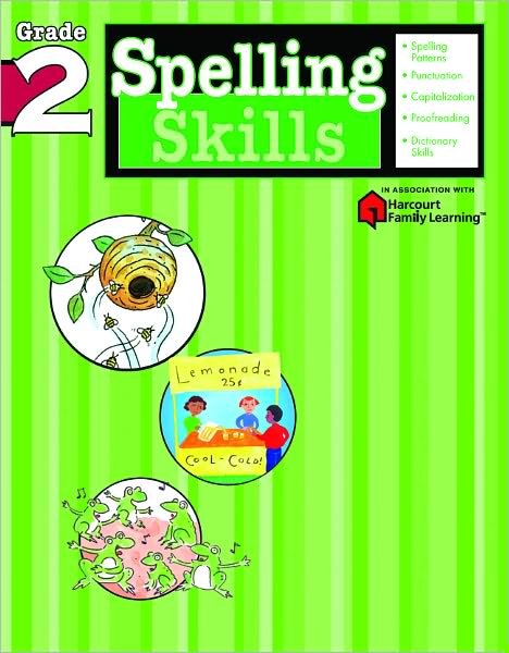 Cover for Flash Kids Editors · Spelling Skills: Grade 2 (Flash Kids Harcourt Family Learning) (Paperback Book) (2005)