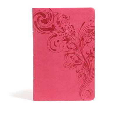 Cover for CSB Bibles by Holman CSB Bibles by Holman · CSB Large Print Personal Size Reference Bible, Pink LeatherTouch (Leather Book) (2017)