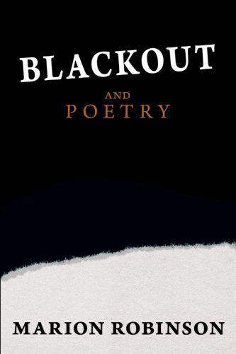 Cover for Marion Robinson · Blackout and Poetry (Paperback Book) (2012)