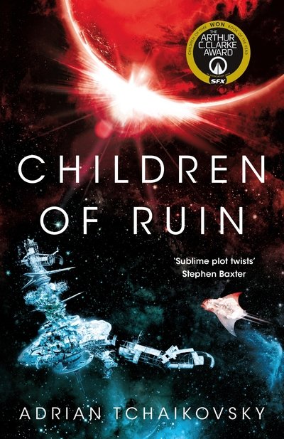 Cover for Adrian Tchaikovsky · Children of Ruin (Inbunden Bok) (2019)