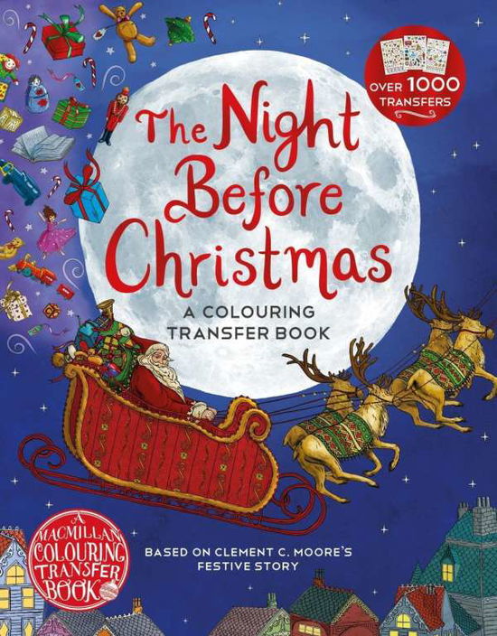 Cover for Clement C. Moore · The Night Before Christmas: A Colouring Transfer Book (Paperback Book) (2019)