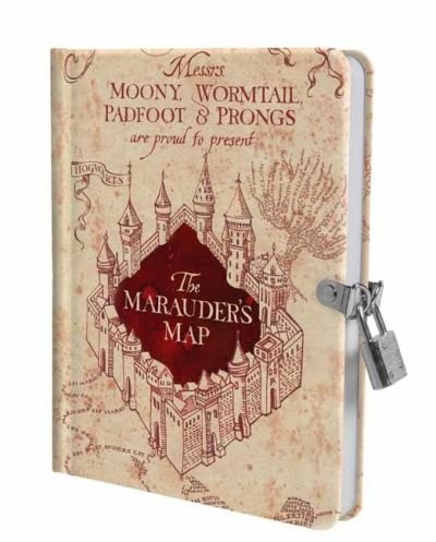 Cover for Insight Editions · Harry Potter: Marauder's Map Lock and Key Diary - Lock and Key (Bok) (2021)