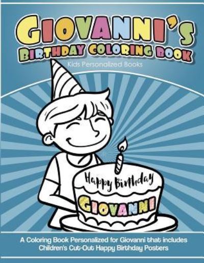 Cover for Yolie Davis · Giovanni's Birthday Coloring Book Kids Personalized Books (Paperback Book) (2018)