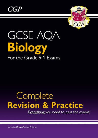 Cover for CGP Books · GCSE Biology AQA Complete Revision &amp; Practice includes Online Ed, Videos &amp; Quizzes - CGP AQA GCSE Biology (Book) (2021)