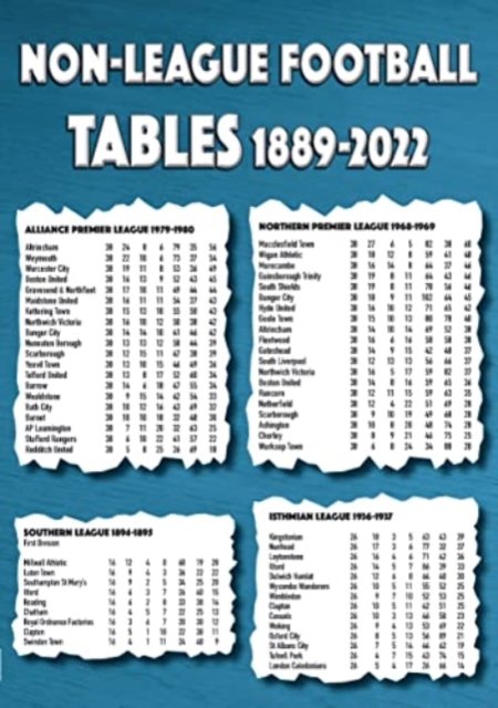 Cover for Non-League Football Tables 1889-2022 (Paperback Book) [20 Revised edition] (2022)