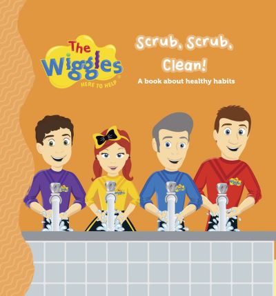 Cover for TheWiggles · The Wiggles: Here to Help: Scrub, Scrub, Clean! (Kartongbok) (2021)