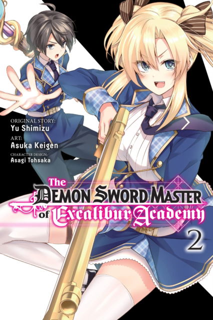 Cover for Arbash Mughal · The Demon Sword Master of Excalibur Academy, Vol. 2 (manga) (Paperback Book) (2023)