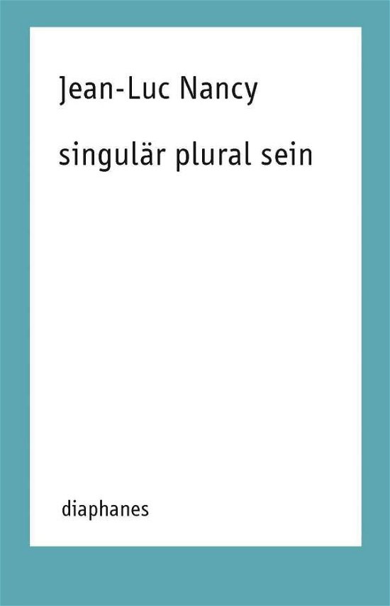 Cover for Nancy · Singulär Plural Sein (Book)