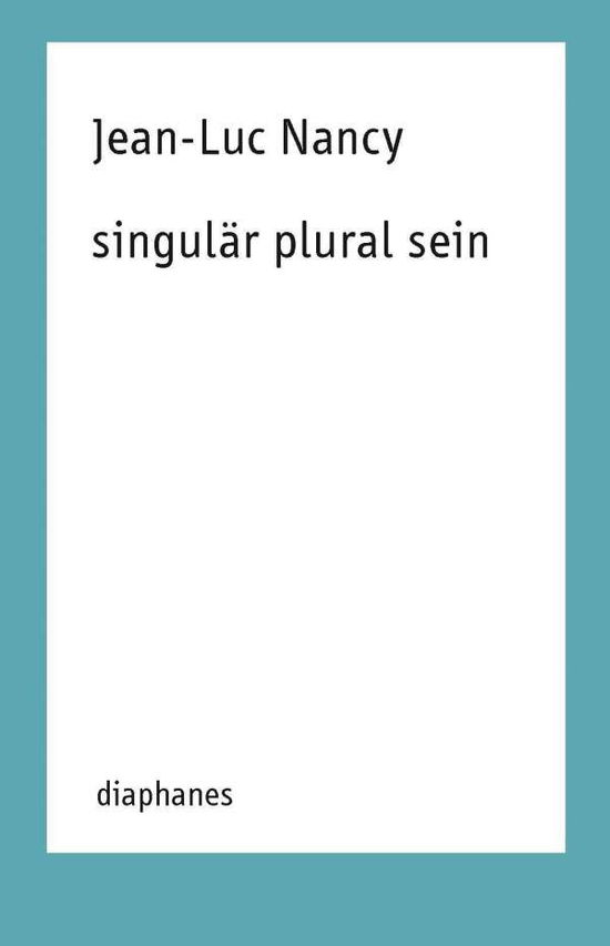 Singulär Plural Sein - Nancy - Böcker -  - 9783037348833 - 