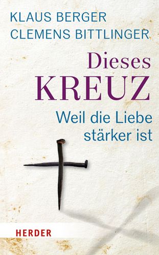 Cover for Berger · Dieses Kreuz (Book) (2018)