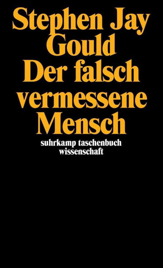 Suhrk.TB.Wi.0583 Gould.Falsch vermess. - Stephen Jay Gould - Bøger -  - 9783518281833 - 