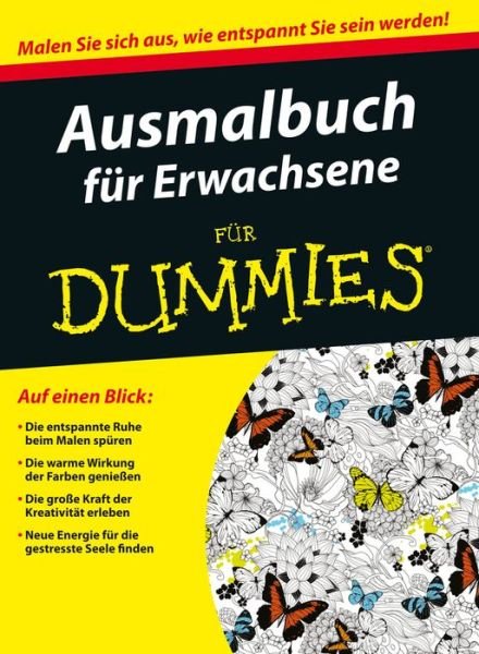 Cover for The Experts at Dummies · Ausmalbuch fur Erwachsene fur Dummies - Fur Dummies (Taschenbuch) (2015)