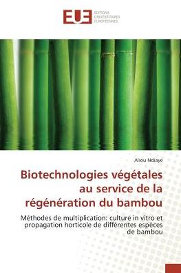 Cover for Ndiaye · Biotechnologies végétales au ser (Book)