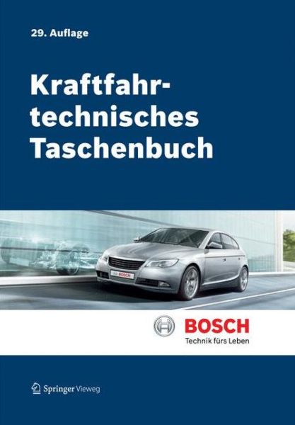 Cover for Robert Bosch Gmbh · Kraftfahrtechnisches Taschenbuch (Book) (2018)