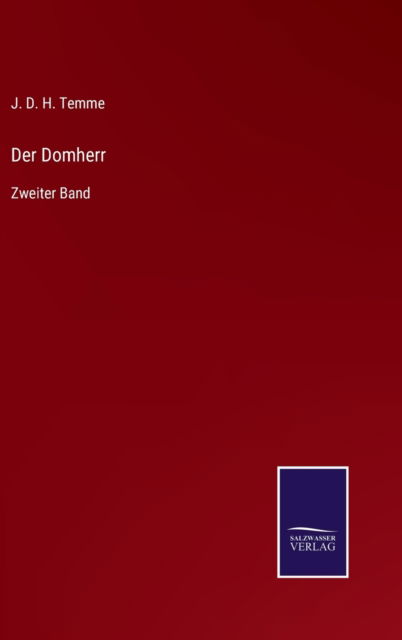 Cover for J D H Temme · Der Domherr (Hardcover Book) (2021)