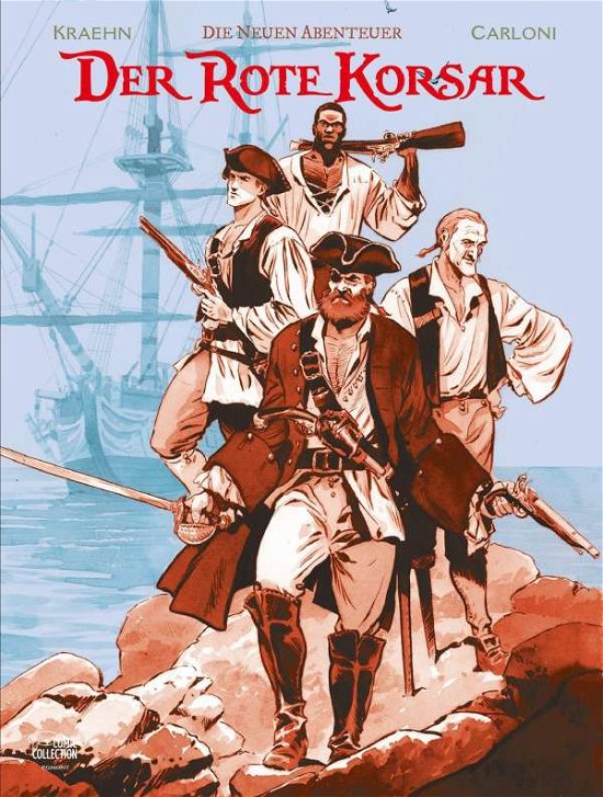 Cover for Jean-Charles Kraehn · Der Rote Korsar - Die neuen Abenteuer 02 (Hardcover bog) (2022)