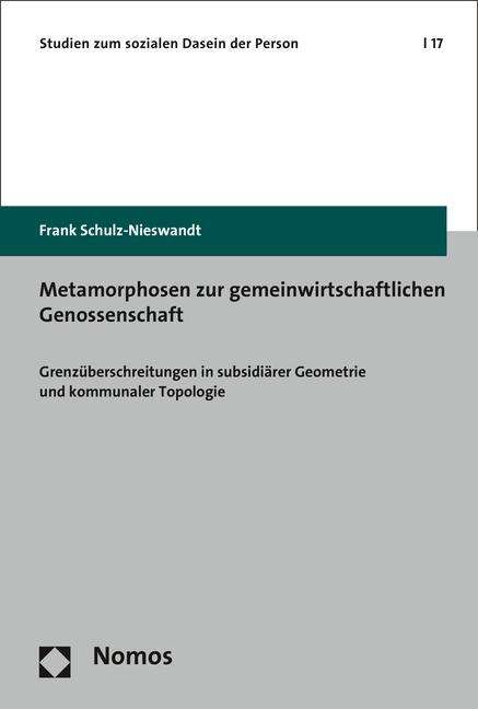 Cover for Schulz-Nieswandt · Metamorphosen zur geme (Book) (2015)