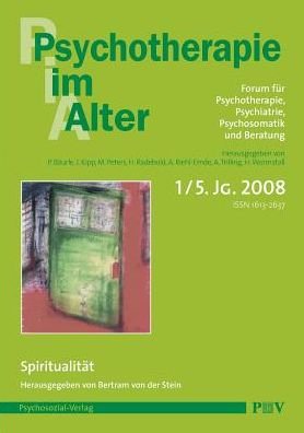 Cover for Peter Baurle · Psychotherapie Im Alter Nr. 17: Spiritualitat, Herausgegeben Von Bertram Von Der Stein (Taschenbuch) (2008)