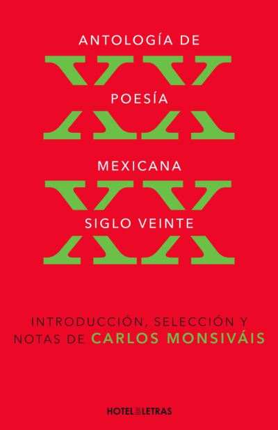 Cover for Carlos Monsiváis · Antología de poesía mexicana. (Paperback Book) (2023)