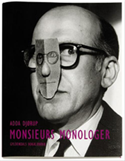 Cover for Adda Djørup · Monsieurs monologer (Sewn Spine Book) [1e uitgave] (2005)