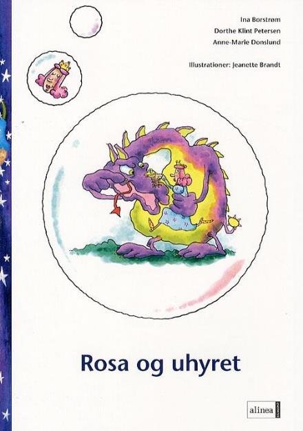 Cover for Ina Borstrøm, Dorthe Klint Petersen, Anne-Marie Donslund · Fri læsning 2 Det magiske smykke: Den første læsning, Rosa og uhyret (Taschenbuch) [1. Ausgabe] (2007)