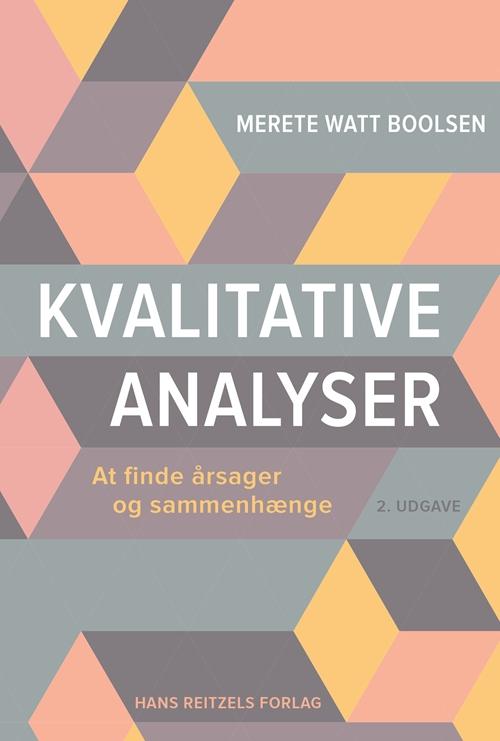 Cover for Merete Watt Boolsen · Socialpædagogisk Bibliotek: Kvalitative analyser (Sewn Spine Book) [2nd edition] (2017)