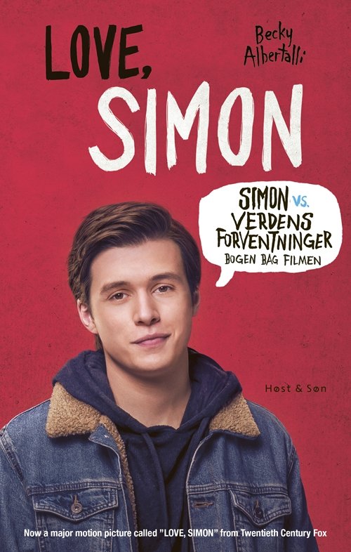 Love, Simon - filmudgave - Becky Albertalli - Bücher - Høst og Søn - 9788763860833 - 1. August 2018