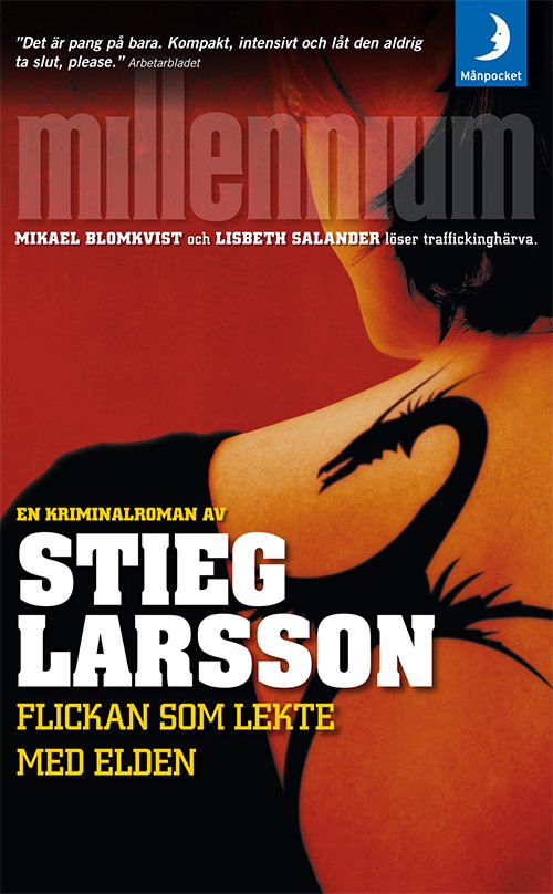 Cover for Stieg Larsson · Flickan som lekte med elden (Bok) (2001)