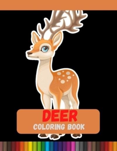 Deer Coloring Book - DXL Print - Bøger - Independently Published - 9798582383833 - 17. december 2020
