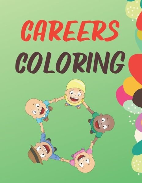 Cover for Pm Prem · Careers Coloring (Paperback Bog) (2020)
